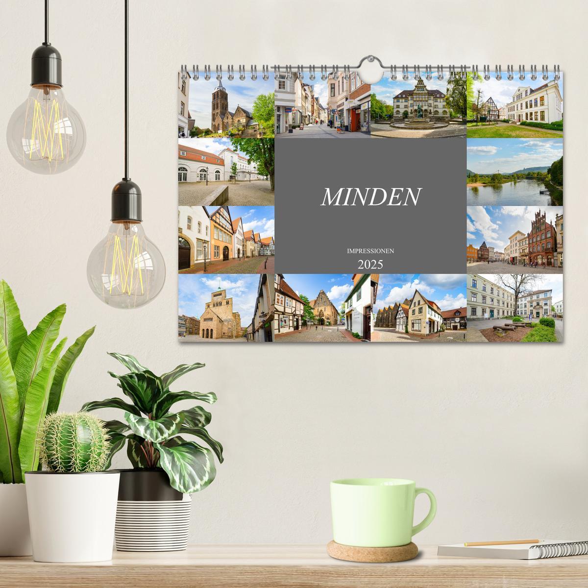 Bild: 9783435053407 | Minden Impressionen (Wandkalender 2025 DIN A4 quer), CALVENDO...