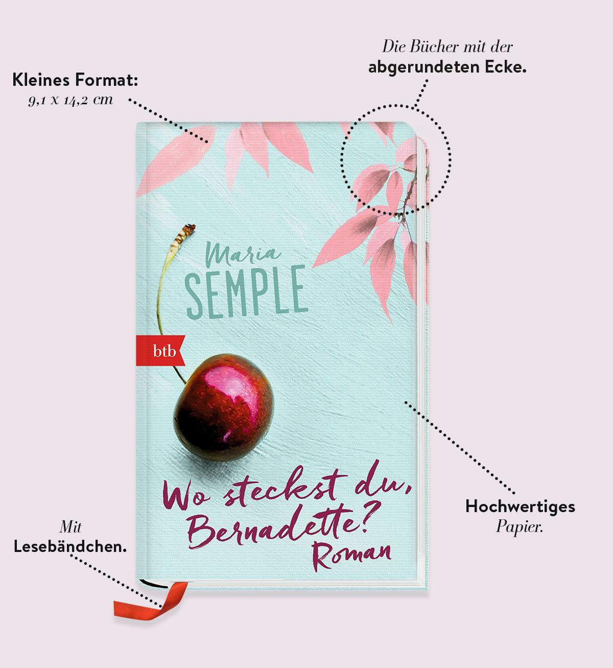 Bild: 9783442718436 | Wo steckst du, Bernadette? | Roman - Geschenkausgabe | Maria Semple