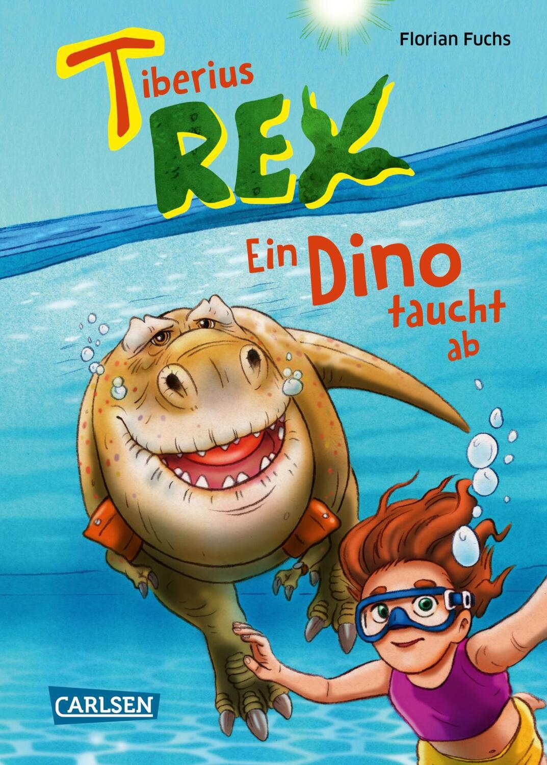 Cover: 9783551654281 | Tiberius Rex 2: Ein Dino taucht ab | Florian Fuchs | Buch | 144 S.