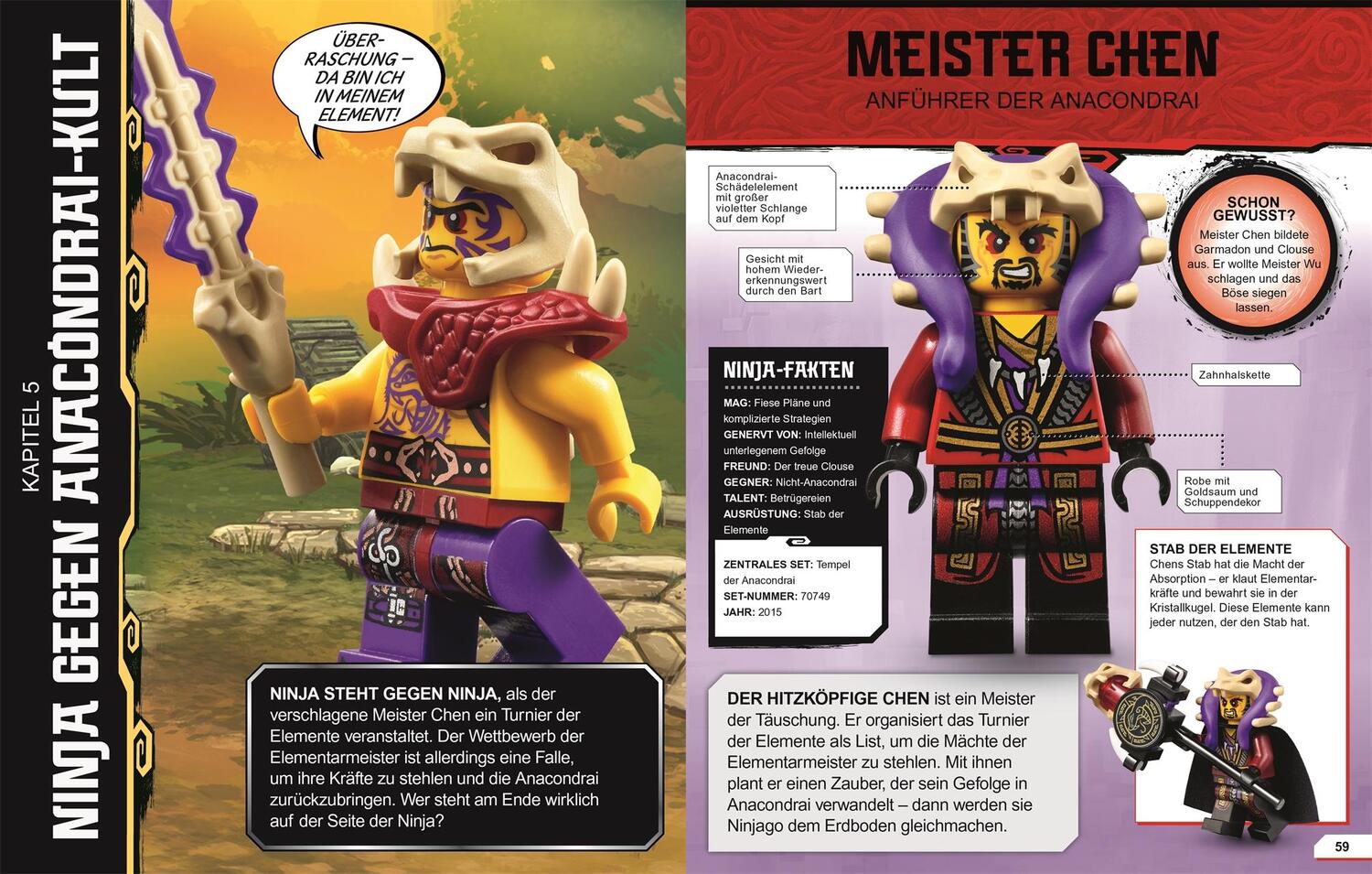 Bild: 9783831041473 | LEGO® NINJAGO® Lexikon der Minifiguren. Neuausgabe | Buch | 224 S.