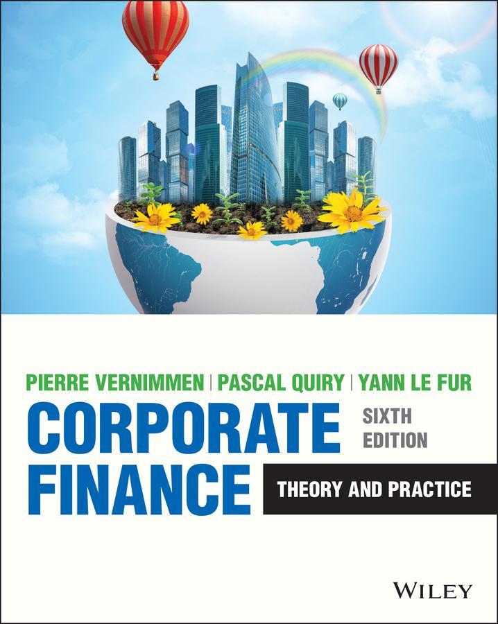 Cover: 9781119841623 | Corporate Finance | Theory and Practice | Pierre Vernimmen (u. a.)