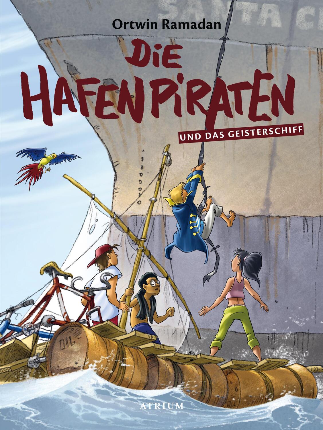 Cover: 9783855356522 | Die Hafenpiraten und das Geisterschiff (Bd. 3) | Ortwin Ramadan | Buch