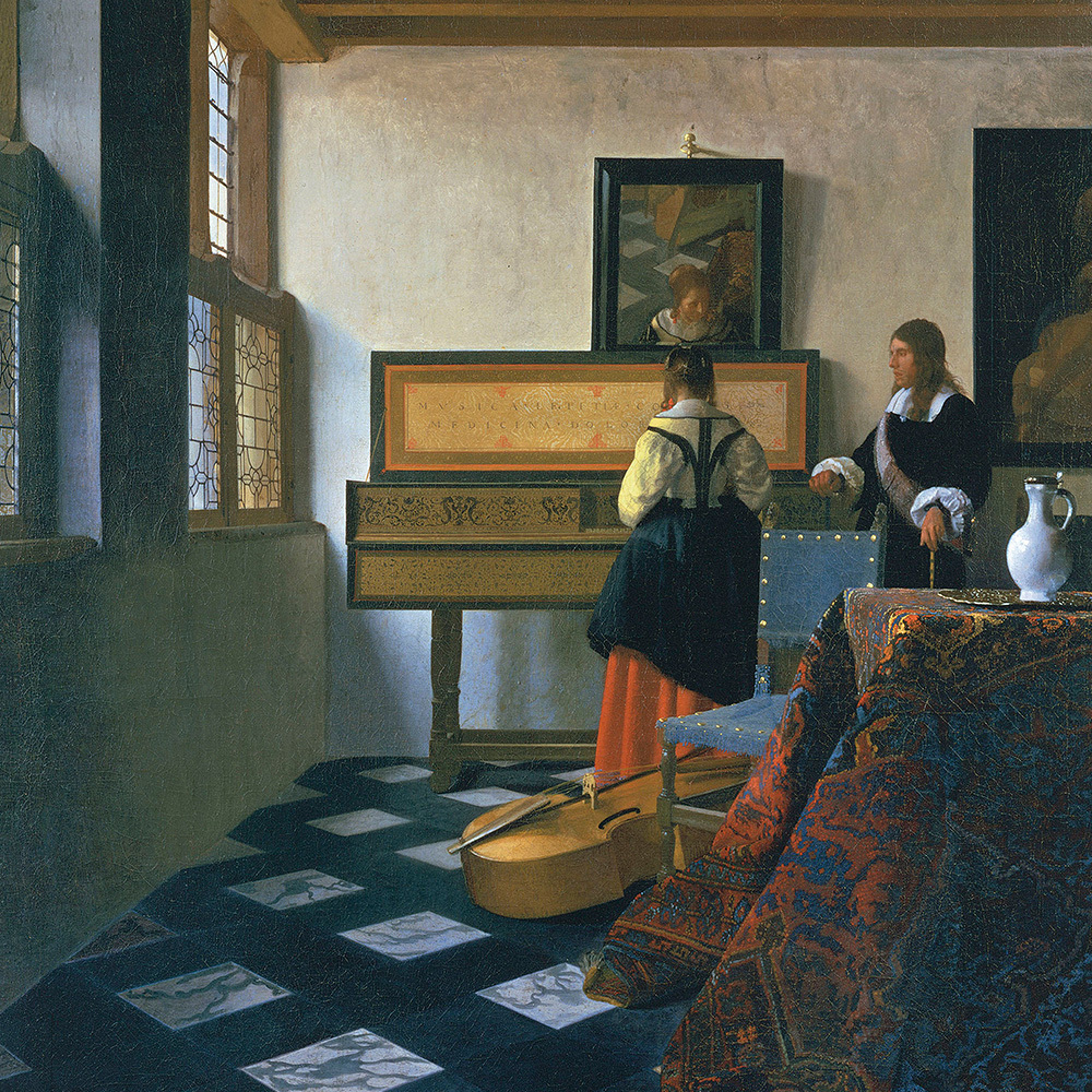 Bild: 9783959293037 | Jan Vermeer van Delft 2024 | Kalender 2024 | Kalender | Drahtheftung