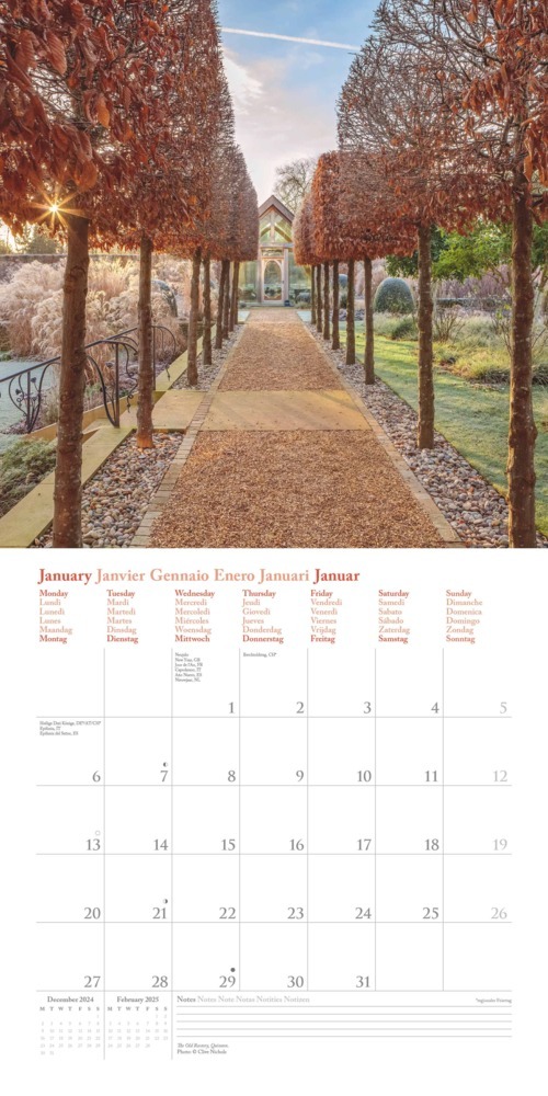 Bild: 4002725988003 | N NEUMANNVERLAGE - English Country Gardens 2025 Broschürenkalender,...