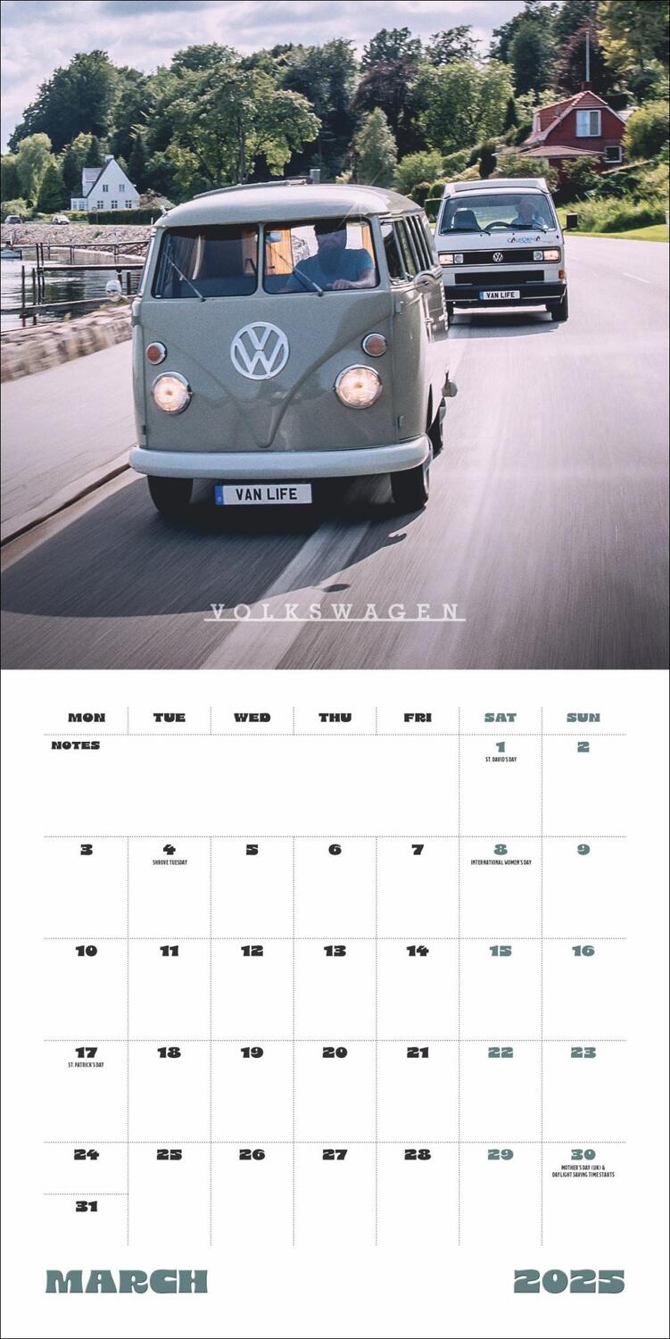 Bild: 9783840196799 | Camper Vans Broschurkalender 2025 | Kalender | Danilo | 28 S. | 2025