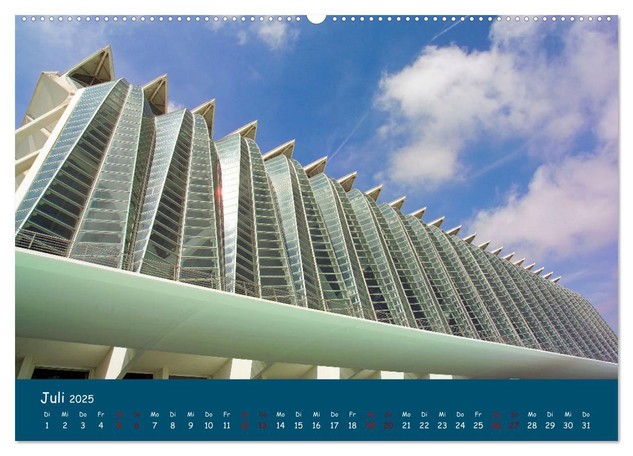 Bild: 9783435007929 | Valencia - Geschichte und Moderne (Wandkalender 2025 DIN A2 quer),...