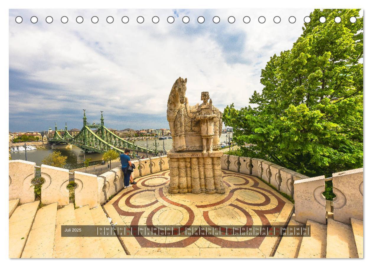 Bild: 9783435143658 | Budapest - Die Stadt an der Donau (Tischkalender 2025 DIN A5 quer),...