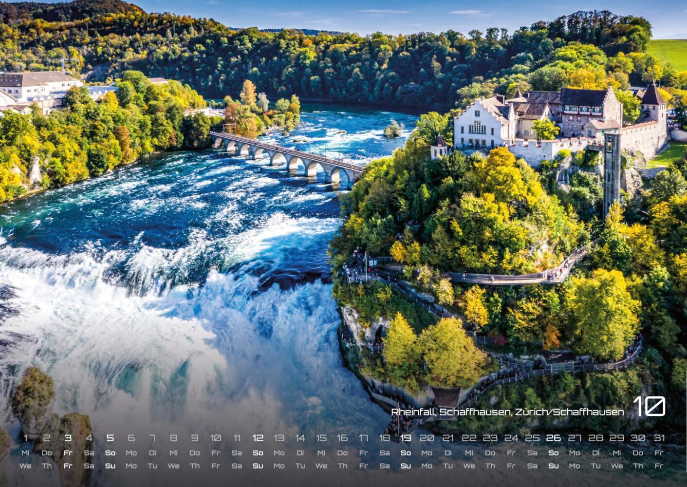 Bild: 9783986734350 | Schweiz - 2025 - Kalender DIN A2 | GP-Fever.de | Kalender | 15 S.