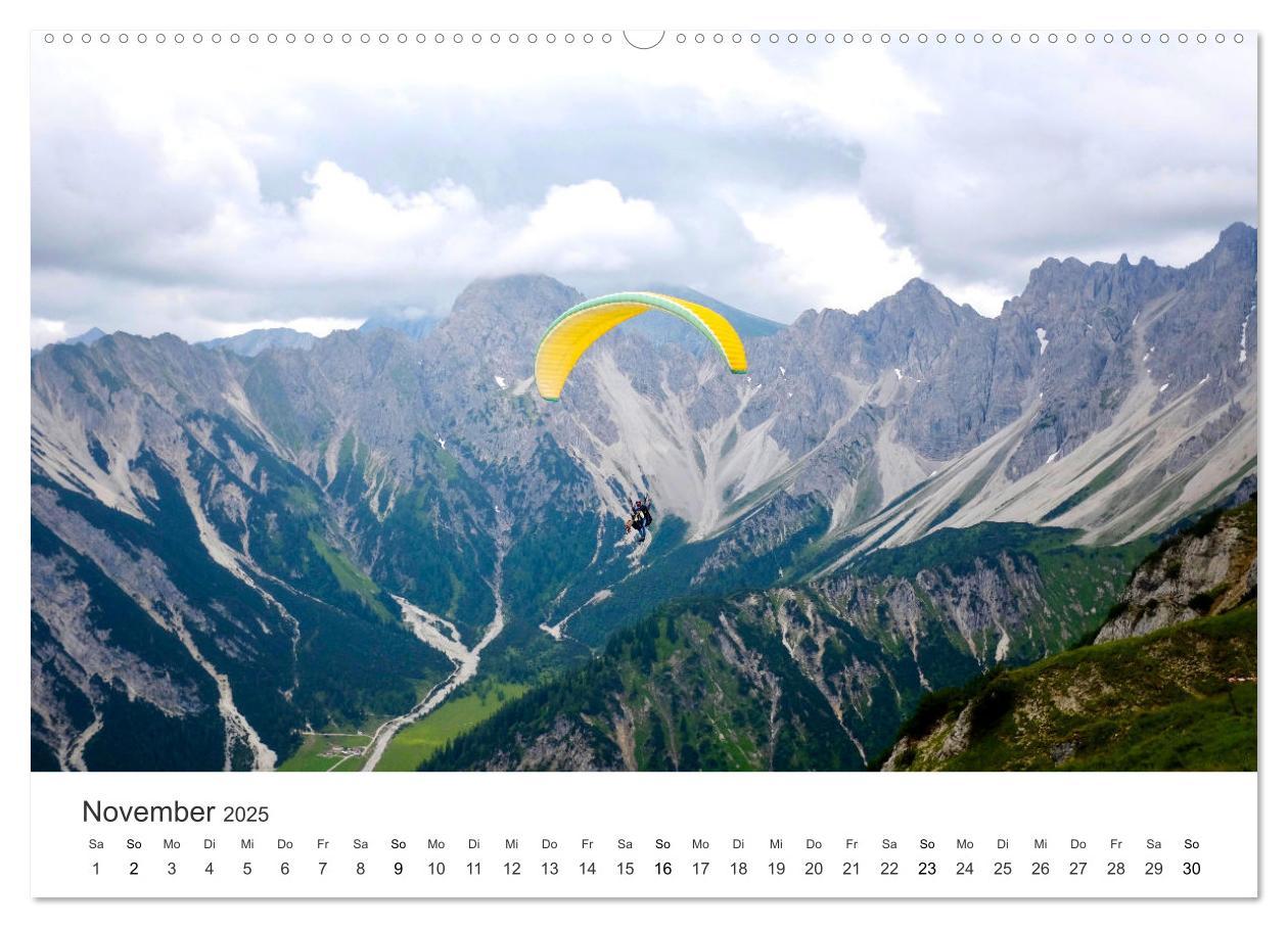 Bild: 9783383957604 | Paragleiten - Der Wunsch vom Fliegen. (Wandkalender 2025 DIN A2...