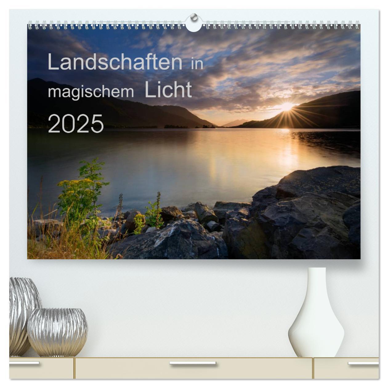 Cover: 9783435549238 | Landschaften im magischen Licht (hochwertiger Premium Wandkalender...