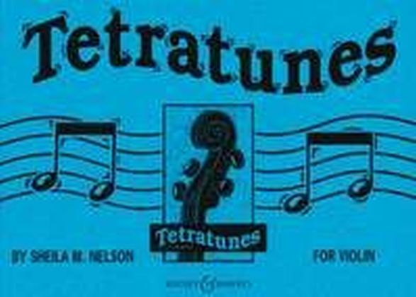 Cover: 9790060039379 | Tetratunes | Violine. Spielbuch., Tetratunes Series | Nelson | 32 S.