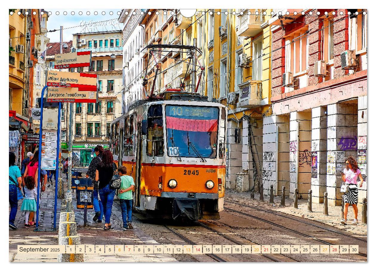 Bild: 9783435350179 | Ich fahre gern Straßenbahn (Wandkalender 2025 DIN A3 quer),...