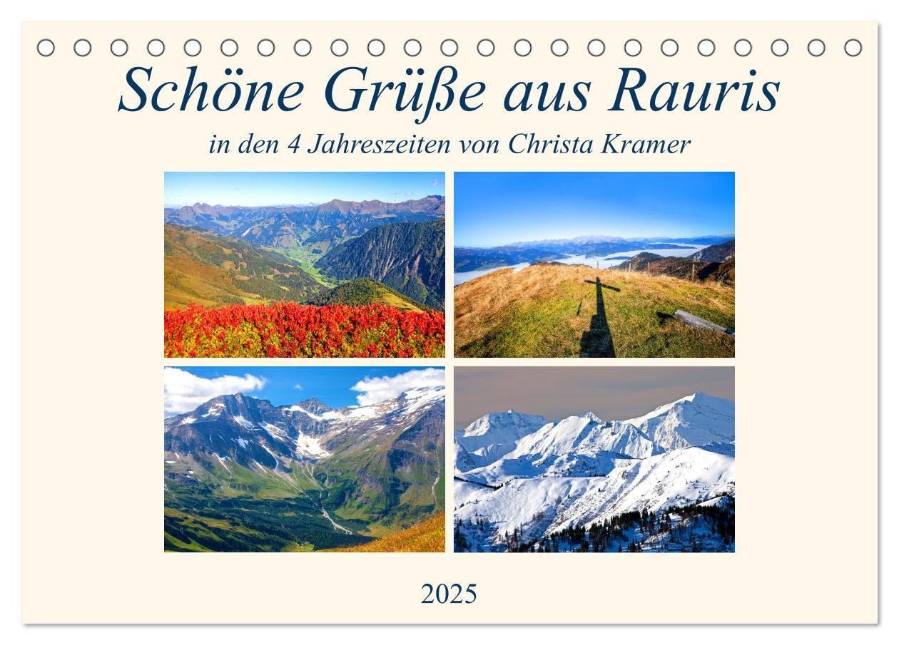 Cover: 9783435152261 | Schöne Grüße aus Rauris (Tischkalender 2025 DIN A5 quer), CALVENDO...