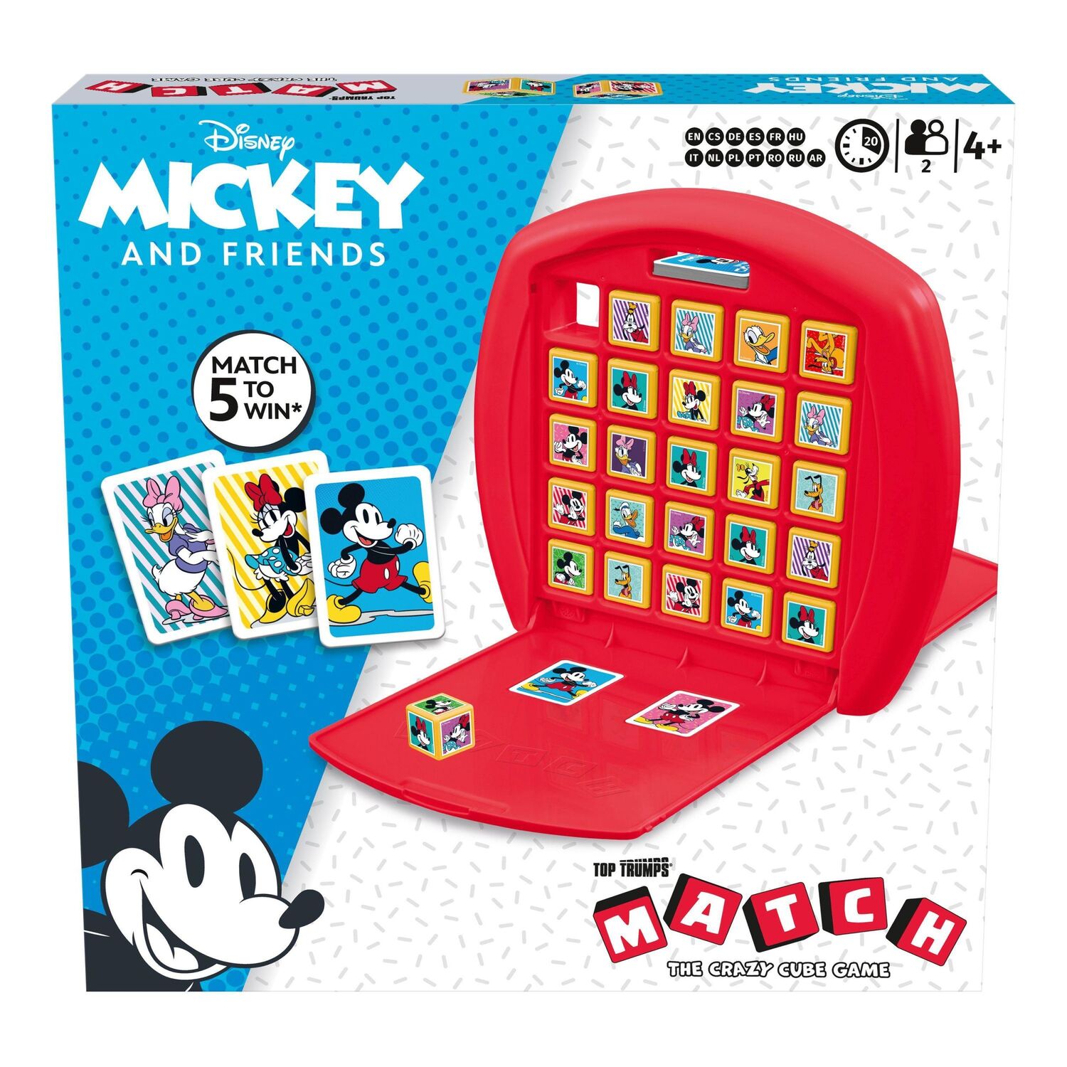 Cover: 5036905048170 | Match Mickey &amp; Friends | Spiel | Deutsch | 2022 | Winning Moves