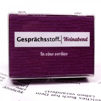 Cover: 7331672410082 | Gesprächsstoff, Weinabend (Spiel) | In vino veritas | Spiel | KYL41008