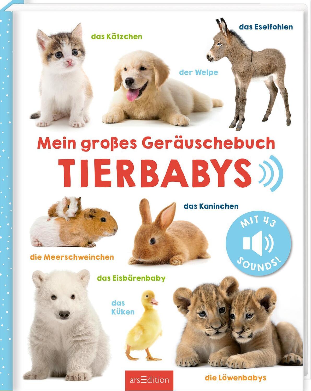 Cover: 9783845860985 | Mein großes Geräuschebuch - Tierbabys | Mit 43 Sounds | Buch | 16 S.