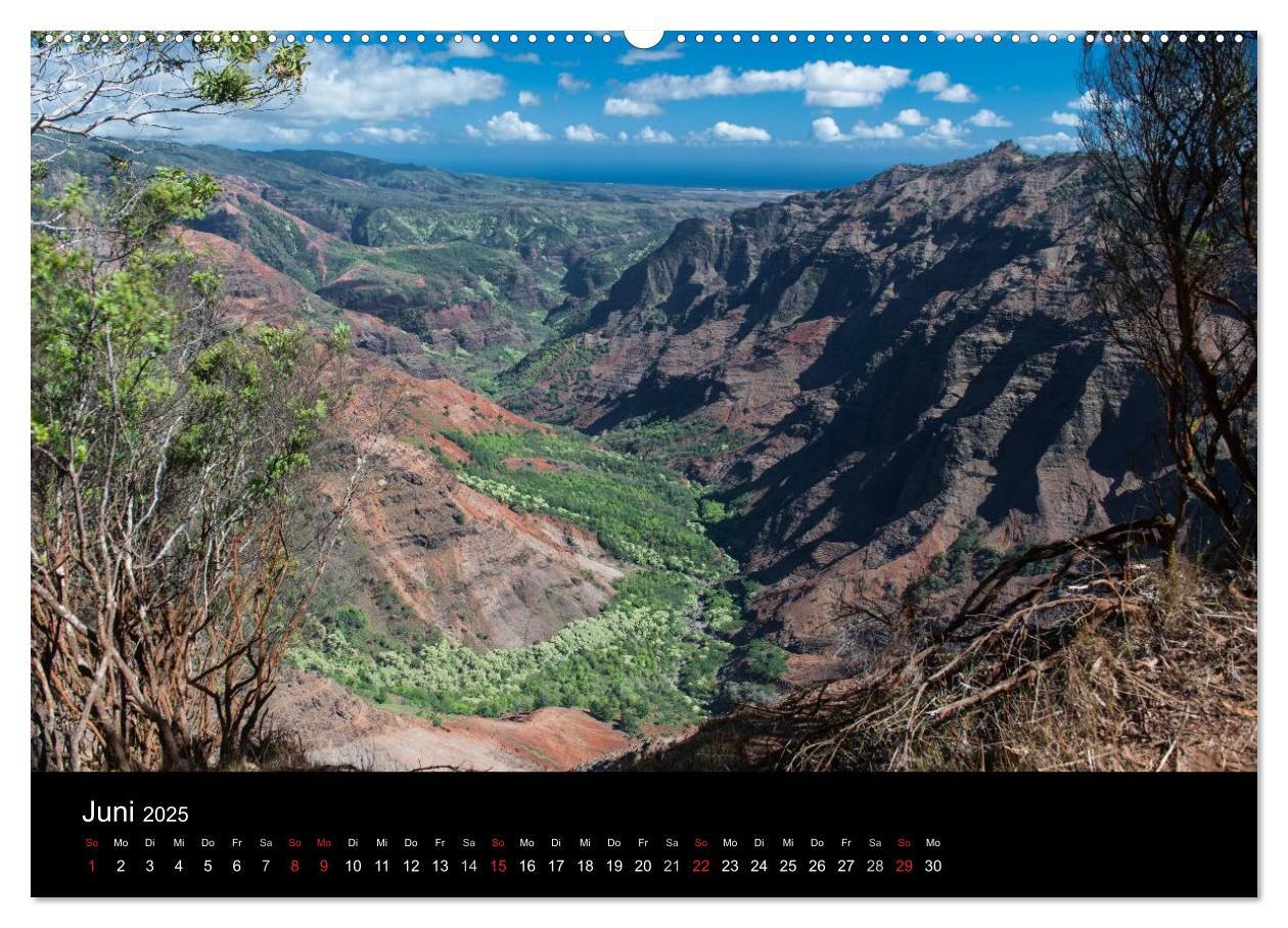 Bild: 9783435742646 | Hawaii - Kauai (Wandkalender 2025 DIN A2 quer), CALVENDO...