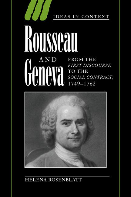 Cover: 9780521033954 | Rousseau and Geneva | Helena Rosenblatt | Taschenbuch | Englisch