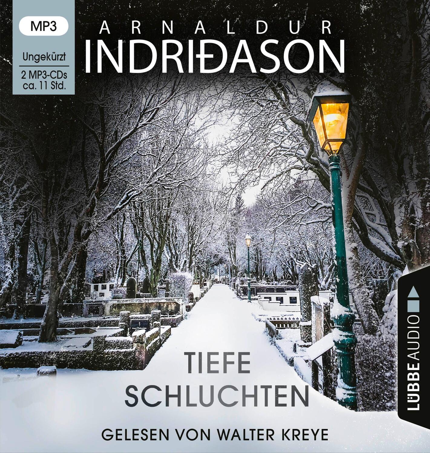 Cover: 9783785784044 | Tiefe Schluchten | Island Krimi. Ungekürzt. | Arnaldur Indriðason | 2