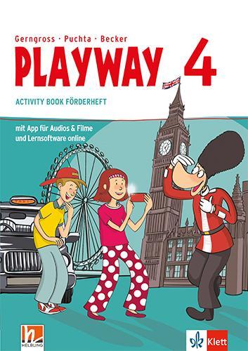 Cover: 9783125883666 | Playway 4. Ab Klasse 3. Activity Book Förderheft mit Lernsoftware...