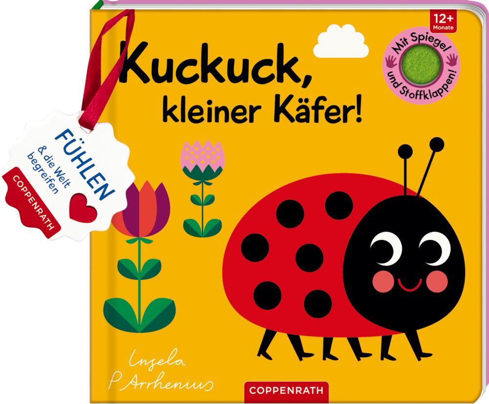 Cover: 9783649626862 | Mein Filz-Fühlbuch: Kuckuck, kleiner Käfer! | Ingela P. Arrhenius