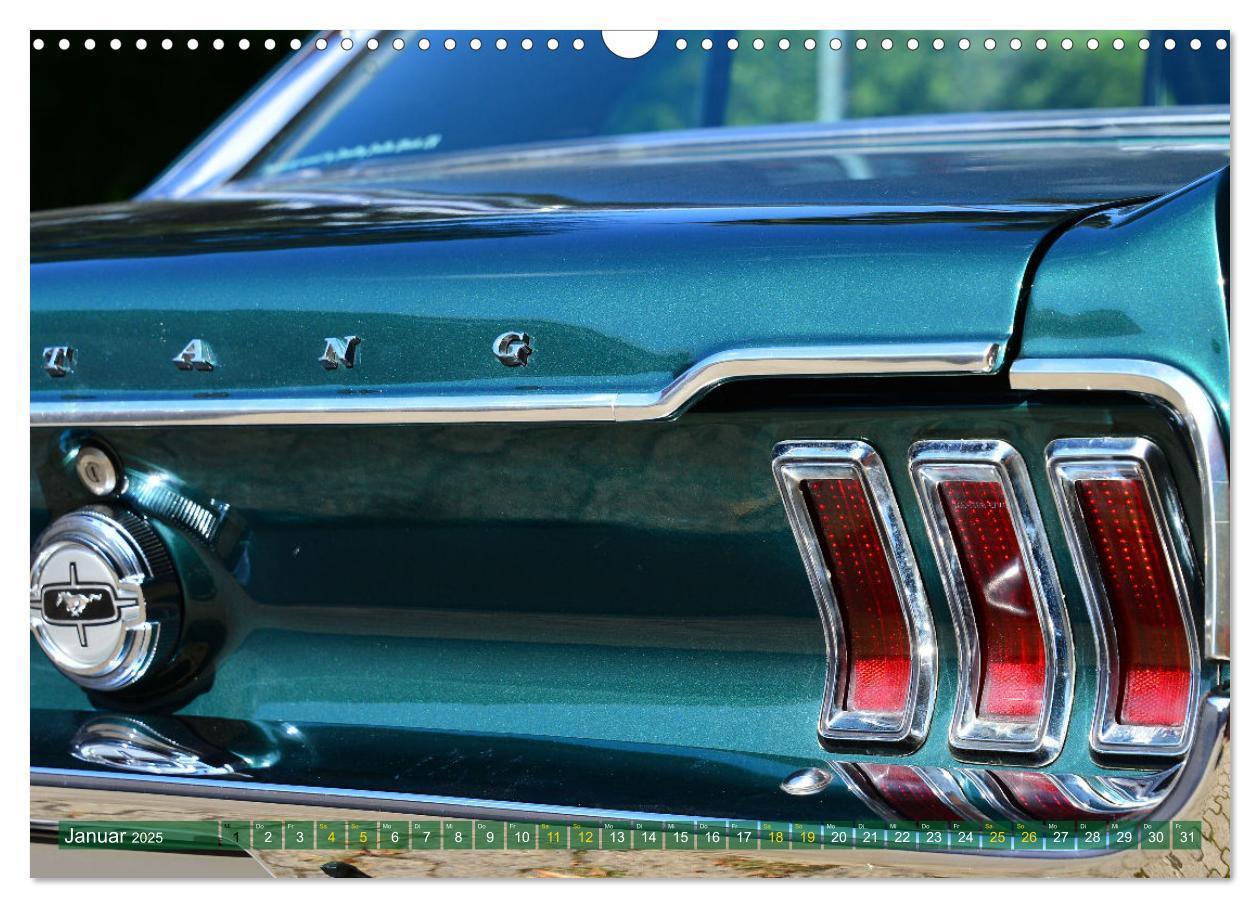 Bild: 9783435029099 | Ein Pony zum verlieben - Ford Mustang 1968 (Wandkalender 2025 DIN...