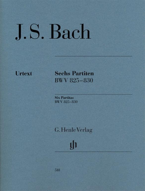 Cover: 9790201805184 | Bach, Johann Sebastian - Sechs Partiten BWV 825-830 | Scheideler | VII