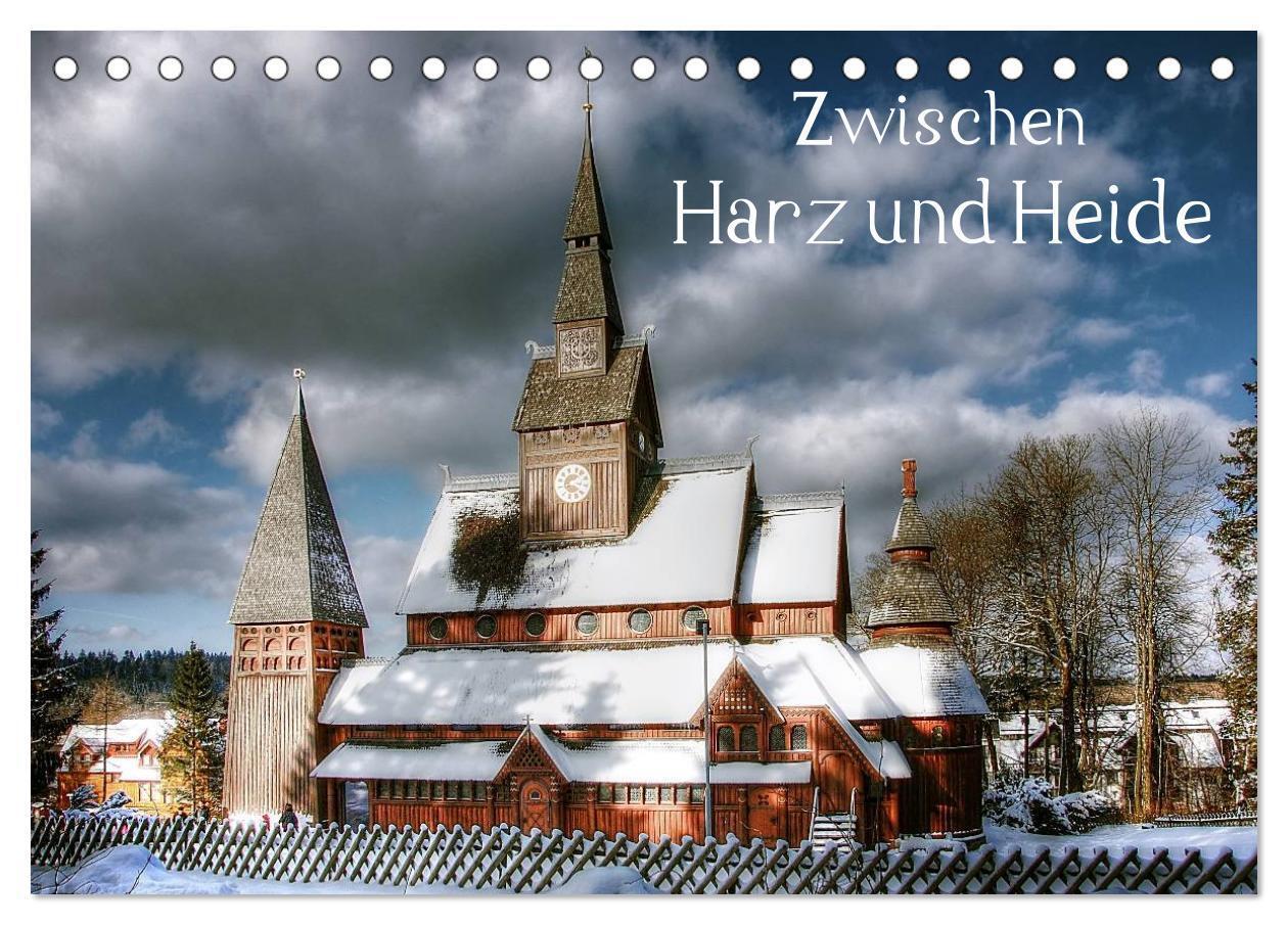 Cover: 9783435794980 | Zwischen Harz und Heide (Tischkalender 2025 DIN A5 quer), CALVENDO...