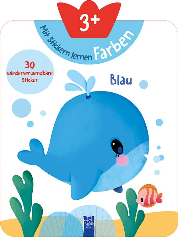 Cover: 9789464764093 | Mit Stickern lernen 3+ (Farben) | Broschüre | Deutsch | 2024