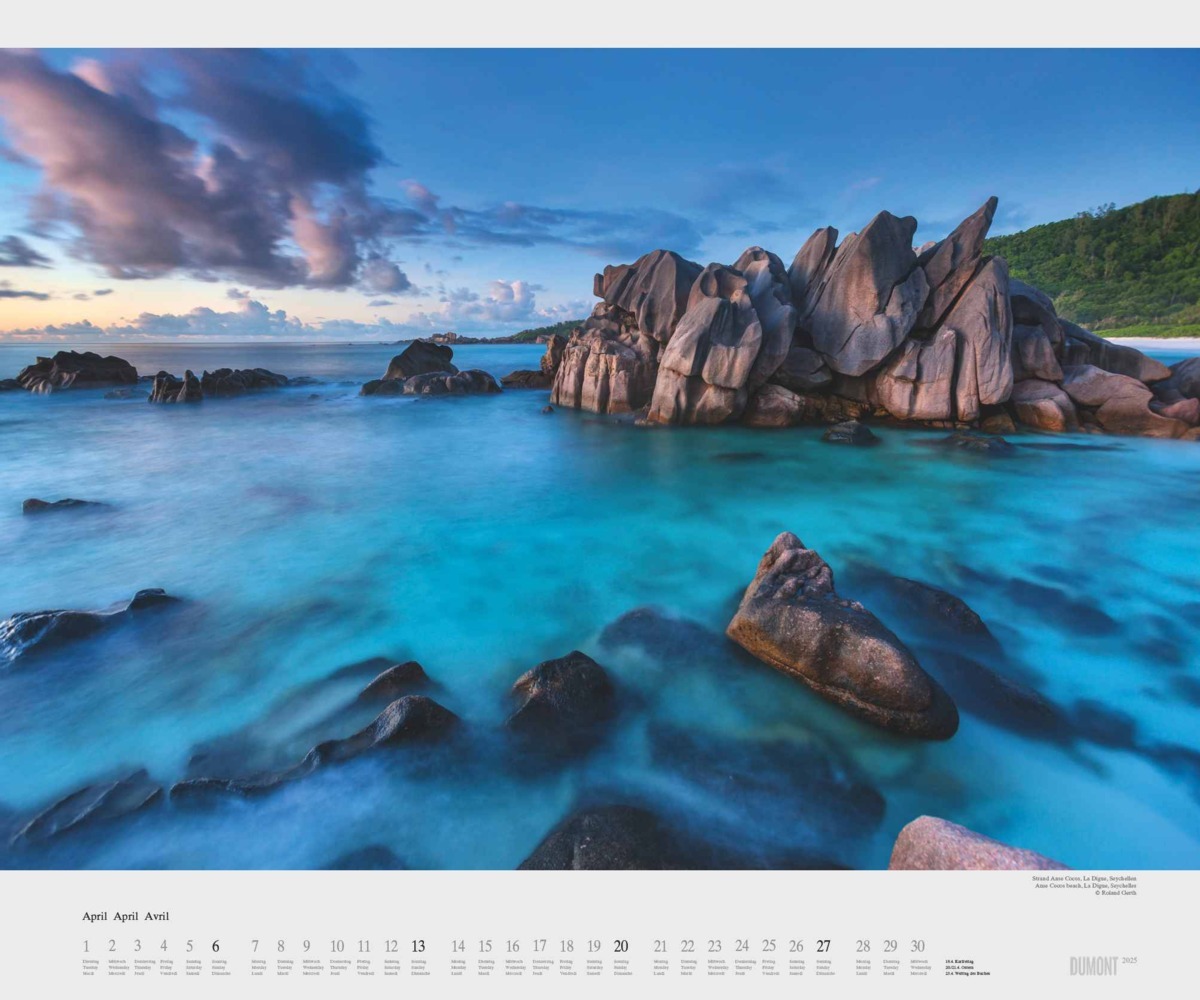 Bild: 4250809653419 | DUMONT - Das Meer 2025 Wandkalender, 60x50cm, Fotokunst-Kalender...