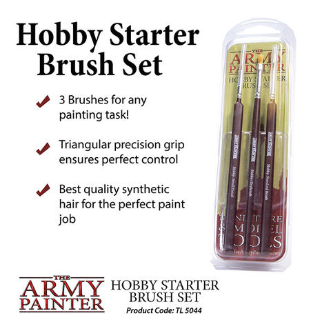 Cover: 5713799504400 | Hobby Starter Brush Set | Army Painter - Werkzeug | ARM05044