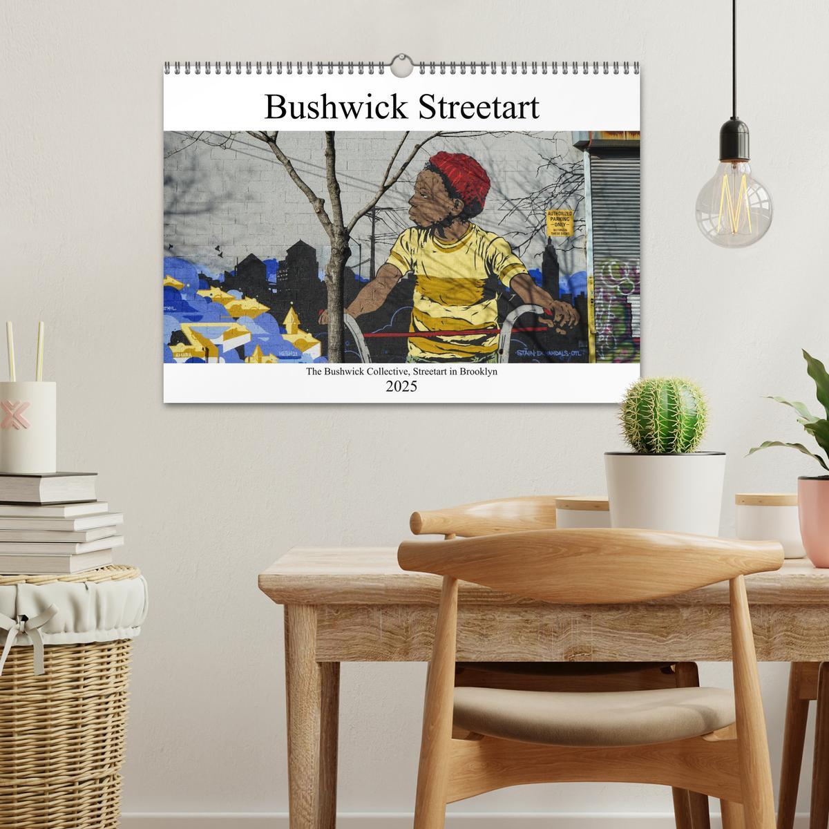 Bild: 9783435141326 | Bushwick Street Art (Wandkalender 2025 DIN A3 quer), CALVENDO...