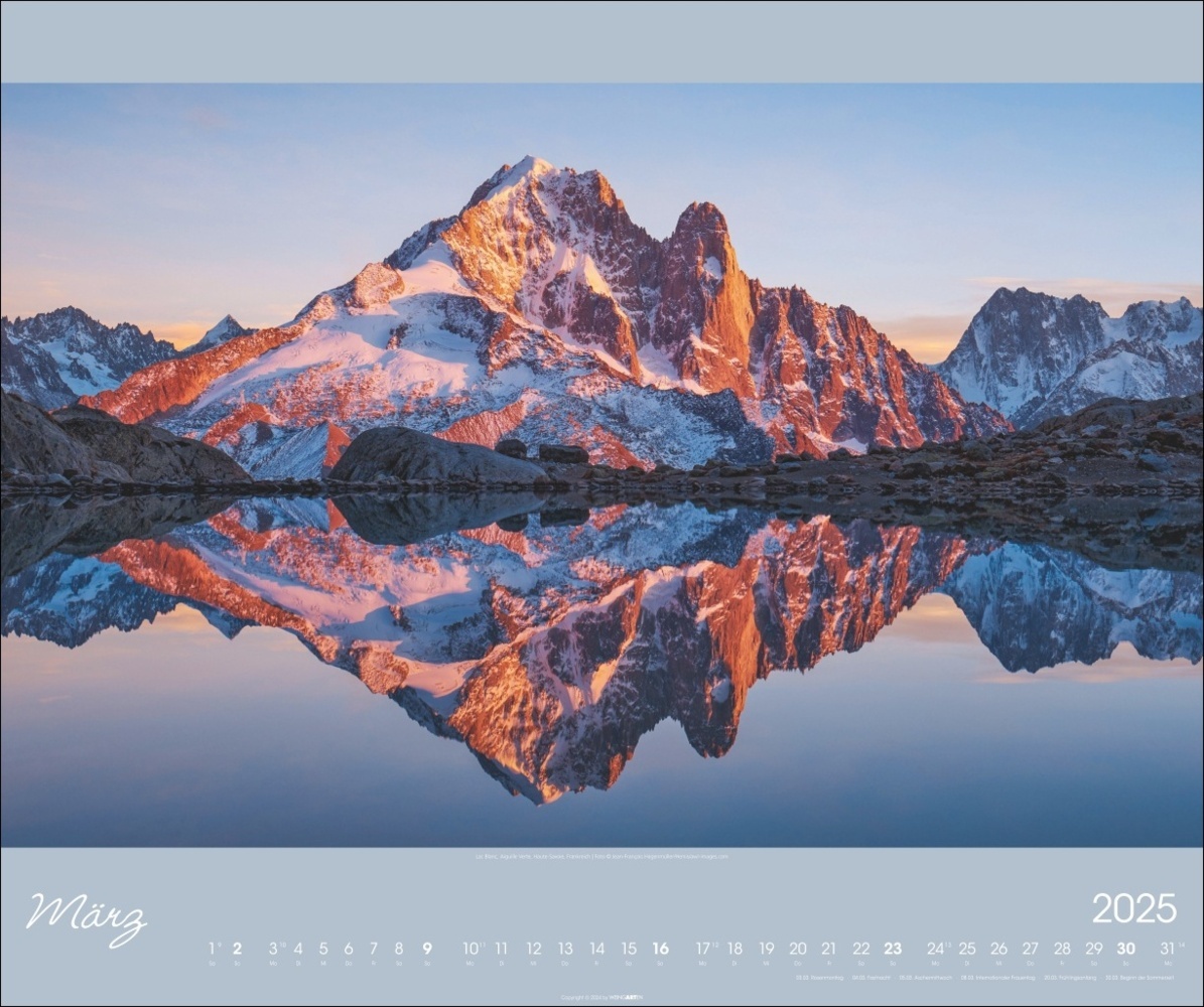 Bild: 9783839901113 | Alpen im Licht Kalender 2025 | Kalender | Spiralbindung | 14 S. | 2025