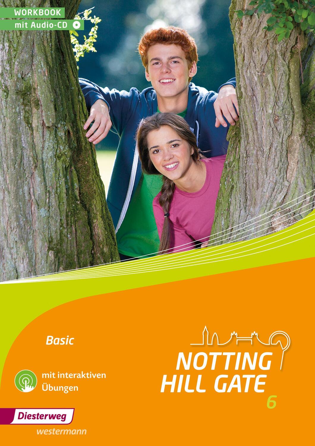 Cover: 9783141453515 | Notting Hill Gate 6. Workbook Basic mit Audio-CD und interaktiven...