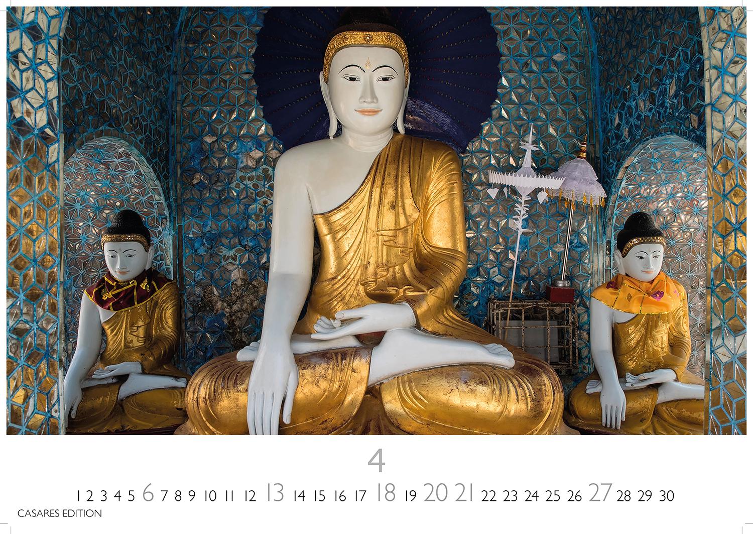 Bild: 9781835242384 | Buddhas 2025 L 35x50cm | Kalender | 14 S. | Deutsch | 2025