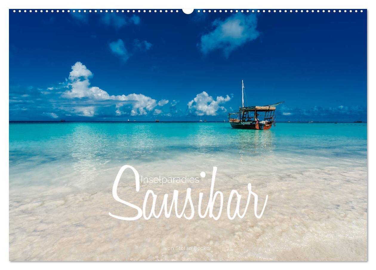 Cover: 9783435364046 | Inselparadies Sansibar (Wandkalender 2025 DIN A2 quer), CALVENDO...