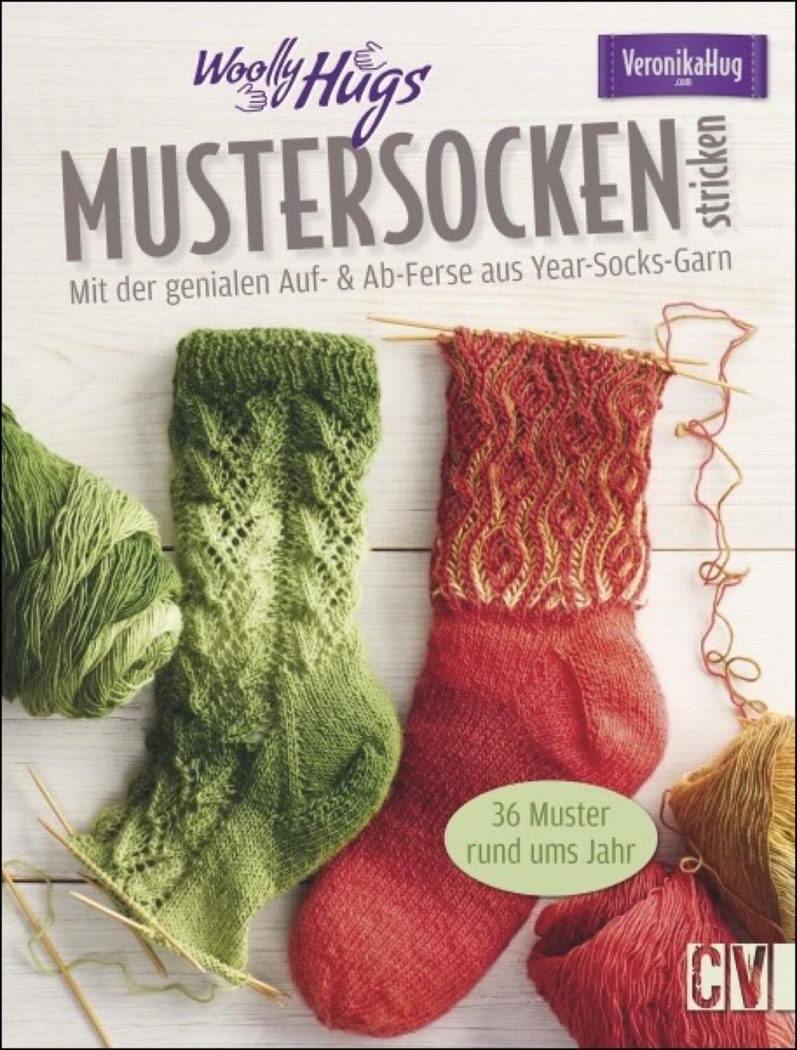 Cover: 9783841065186 | Woolly Hugs Mustersocken stricken | Veronika Hug | Taschenbuch | 64 S.