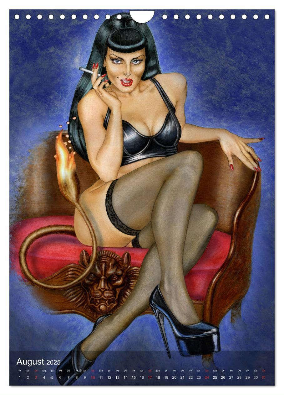 Bild: 9783435989676 | Femme Fatale - Fetisch Fantasien (Wandkalender 2025 DIN A4 hoch),...