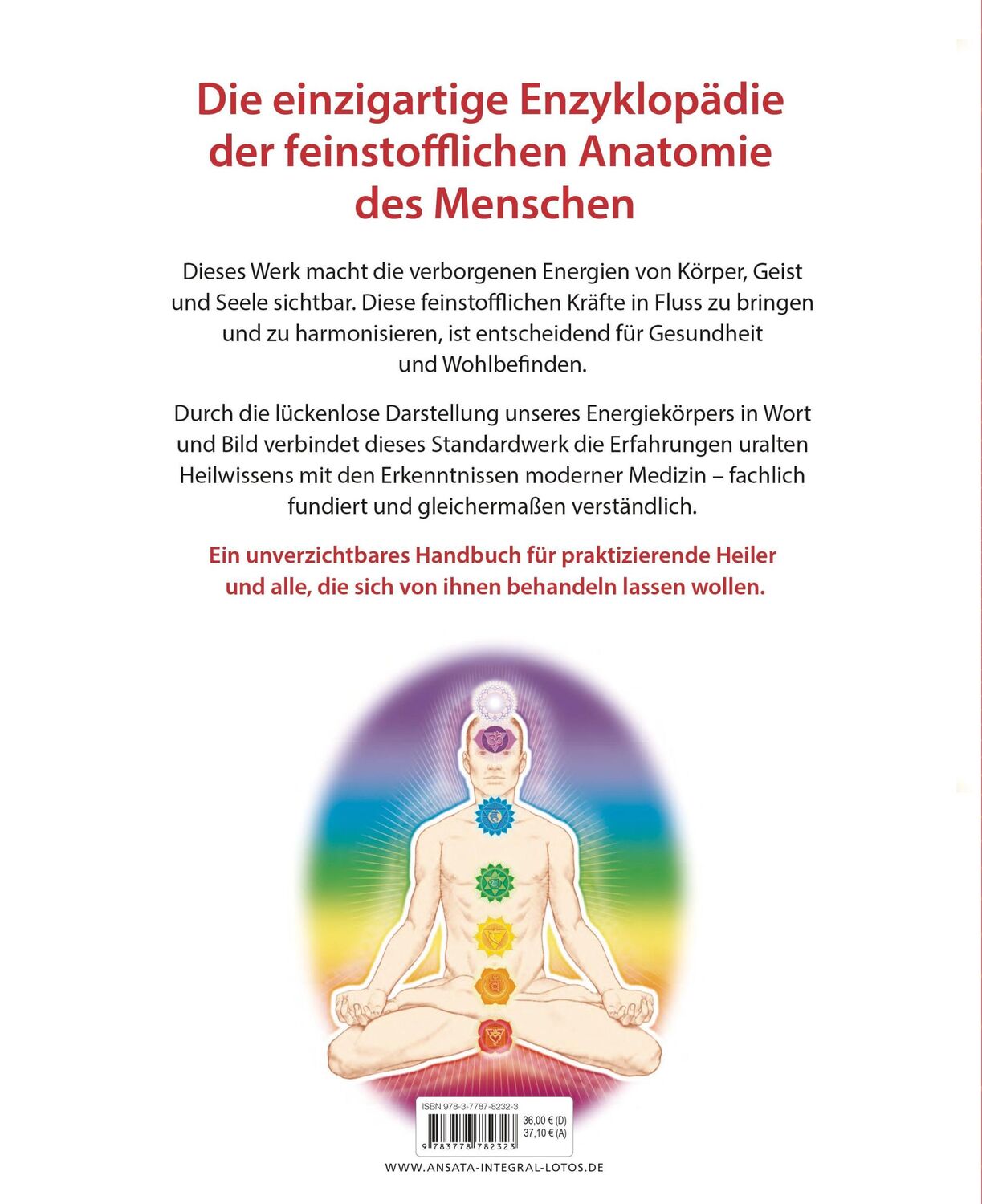 Bild: 9783778782323 | Der Energiekörper des Menschen | Handbuch der feinstofflichen Anatomie