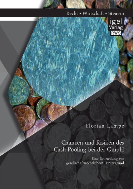 Cover: 9783954851720 | Chancen und Risiken des Cash Pooling bei der GmbH: Eine Beurteilung...