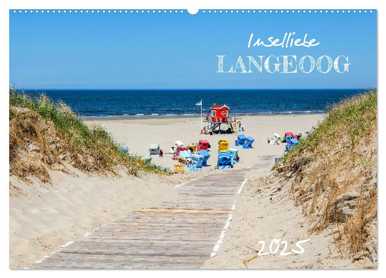 Cover: 9783435053872 | Inselliebe Langeoog (Wandkalender 2025 DIN A2 quer), CALVENDO...