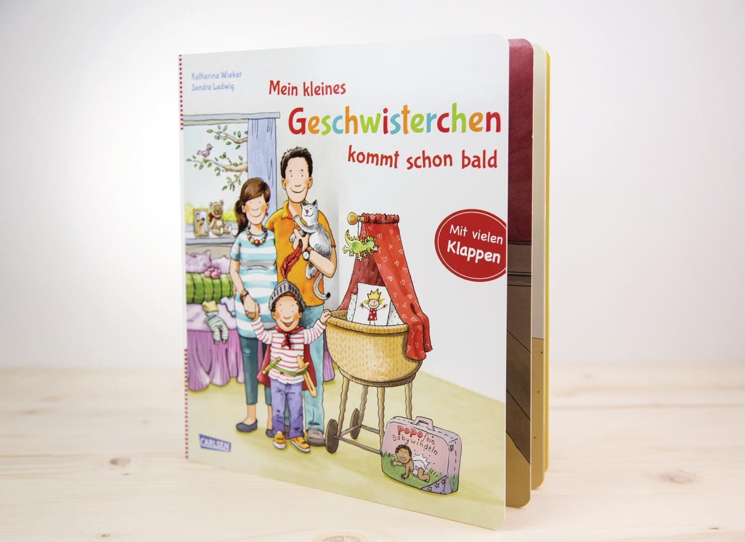 Bild: 9783551170170 | Mein kleines Geschwisterchen kommt schon bald | Sandra Ladwig | Buch