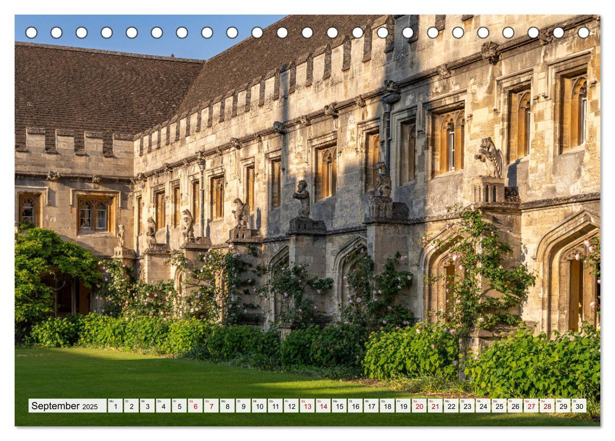 Bild: 9783383870859 | England - Oxford (Tischkalender 2025 DIN A5 quer), CALVENDO...