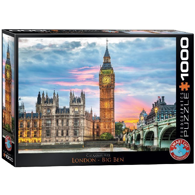 Cover: 628136607643 | London - Big Ben 1000 Puzzle | Spiel | Englisch | 2019 | Eurographics