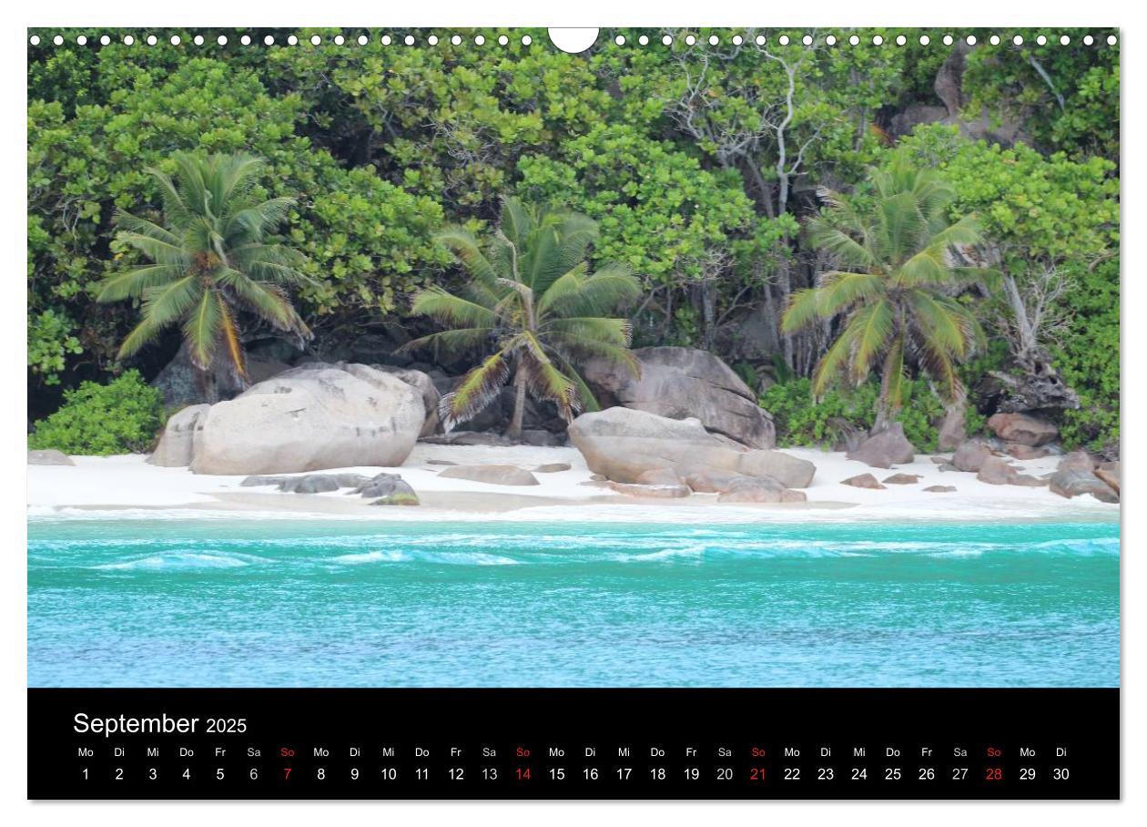 Bild: 9783435763122 | Seychellen (Wandkalender 2025 DIN A3 quer), CALVENDO Monatskalender