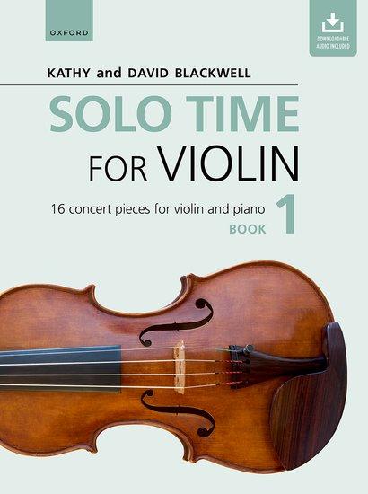 Cover: 9780193404793 | Solo Time for Violin Book 1 | 16 concert pieces for violin and piano