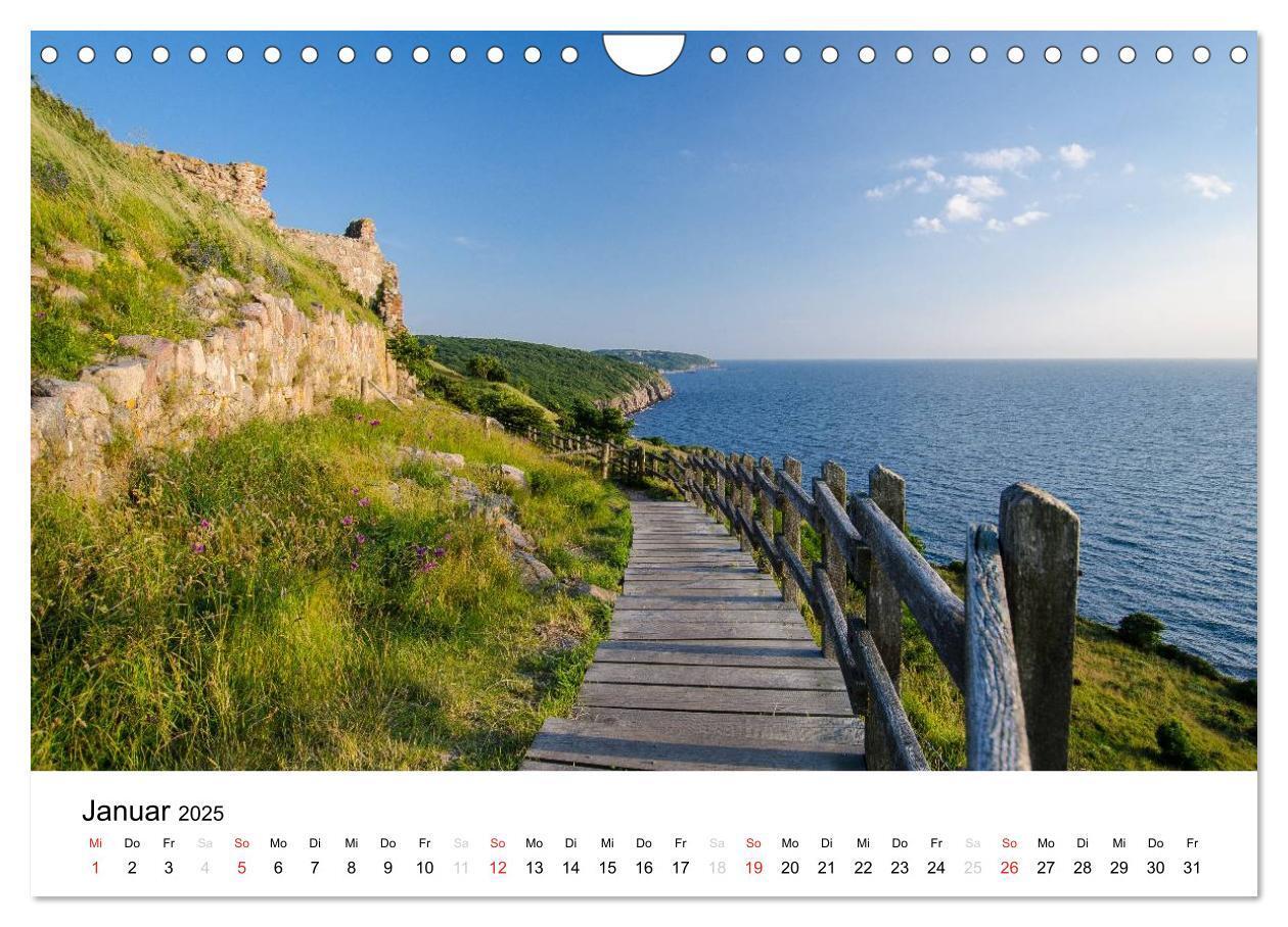 Bild: 9783435760367 | Bornholm (Wandkalender 2025 DIN A4 quer), CALVENDO Monatskalender | de