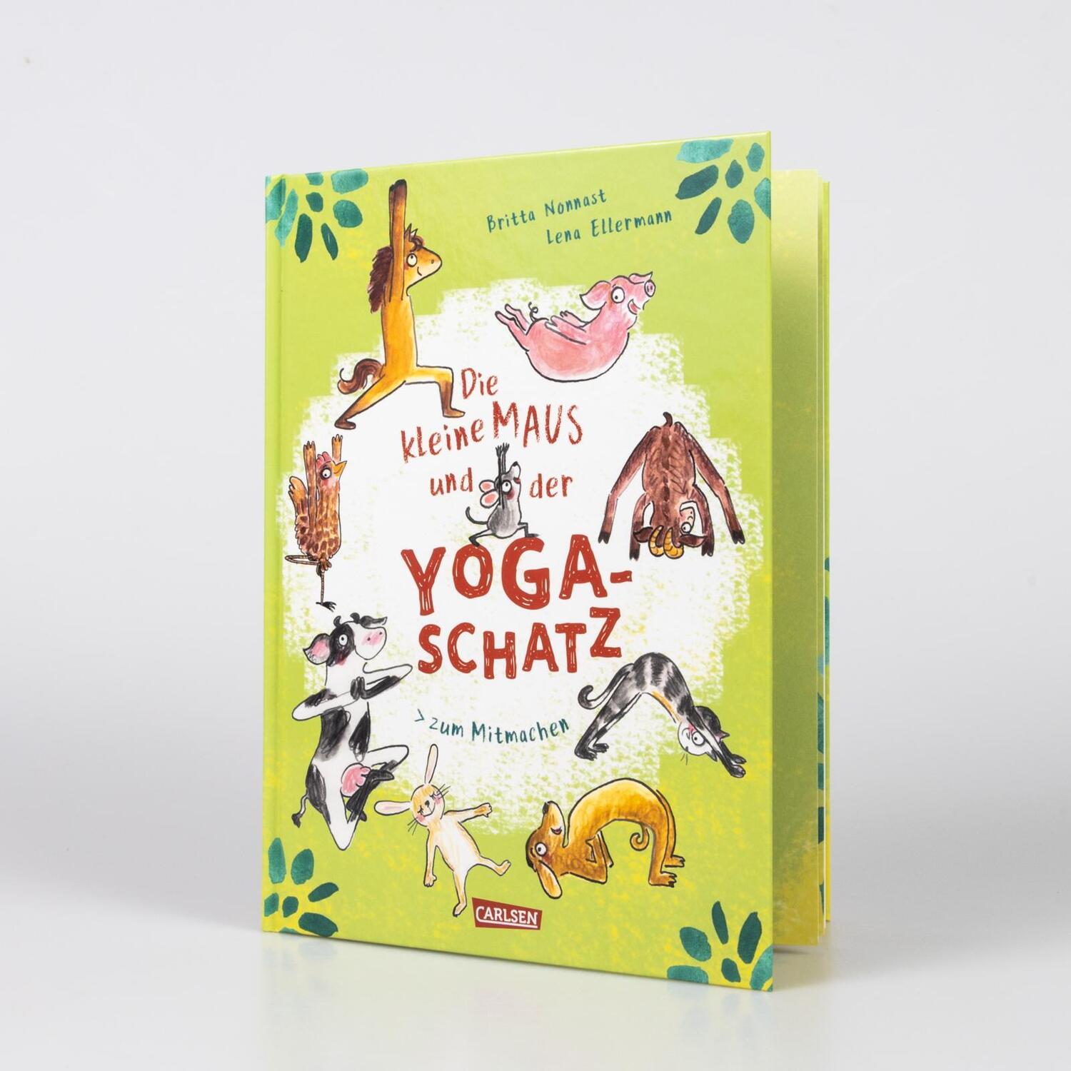 Bild: 9783551255020 | Die kleine Maus und der Yoga-Schatz | Britta Nonnast | Buch | 32 S.