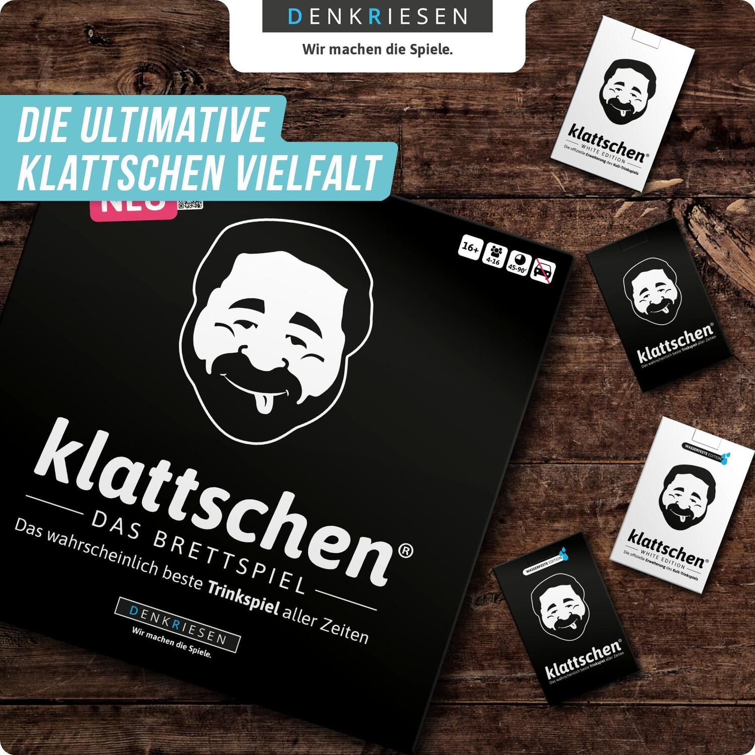 Bild: 4260528090778 | klattschen® - Trinkspiel - DAS BRETTSPIEL - Das wahrscheinlich...