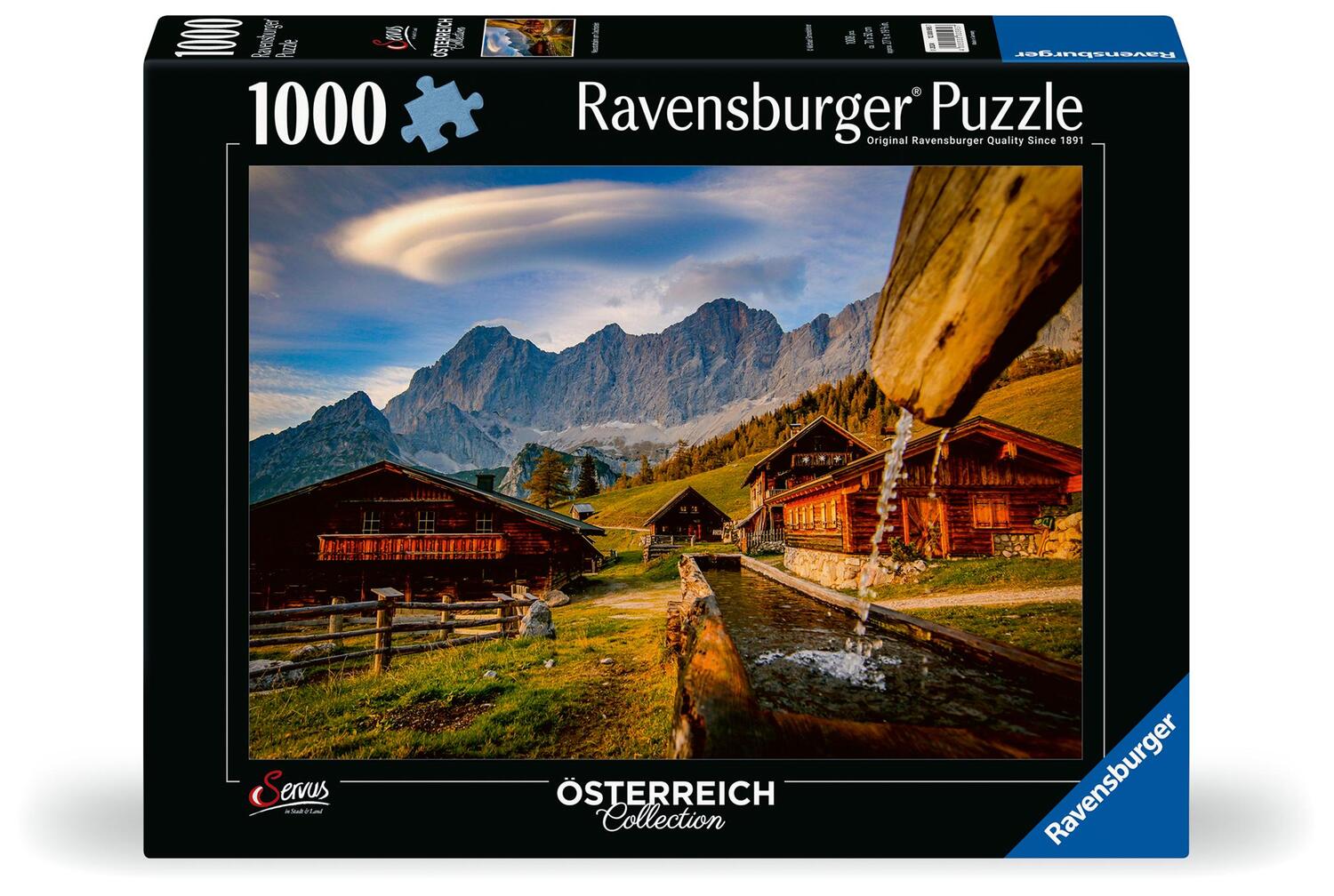 Cover: 4005555005957 | Ravensburger Puzzle 12000595 - Neustattalm am Dachstein - 1000...